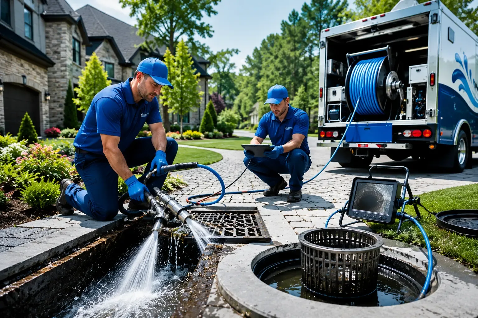 Local outdoor drain cleaning professionals in Peshtigo, WI